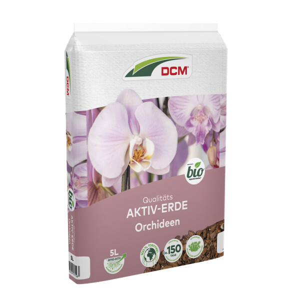 3 x Cuxin DCM Aktiv-Erde Orchideen 5 L Orchideenerde