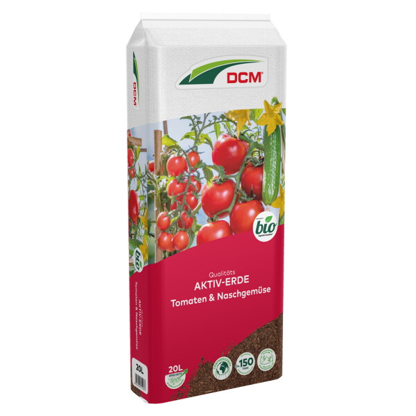 3 x Cuxin DCM Aktiv-Erde Tomaten & Naschgemüse 20 L