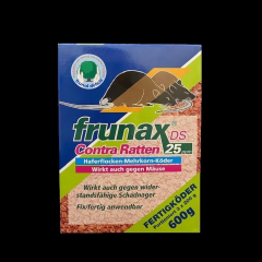 frunax DS Contra Ratten 25ppm 600 g (3 x 200 g) | Rattengift