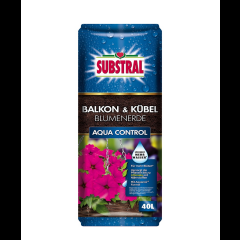 Substral Balkon &amp; K&uuml;bel Blumenerde Aqua Control 40 L