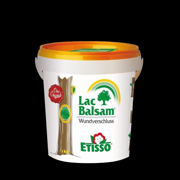 Etisso Lac Balsam Wundverschluss 1 kg Eimer mit Spachtel, 15,41