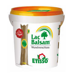 Etisso Lac Balsam Wundverschluss 1 kg Eimer mit Spachtel