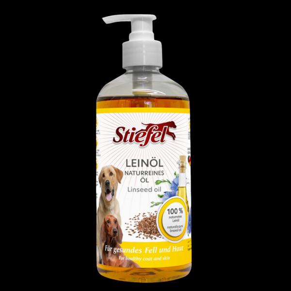 Stiefel Hund Leinöl 500 ml