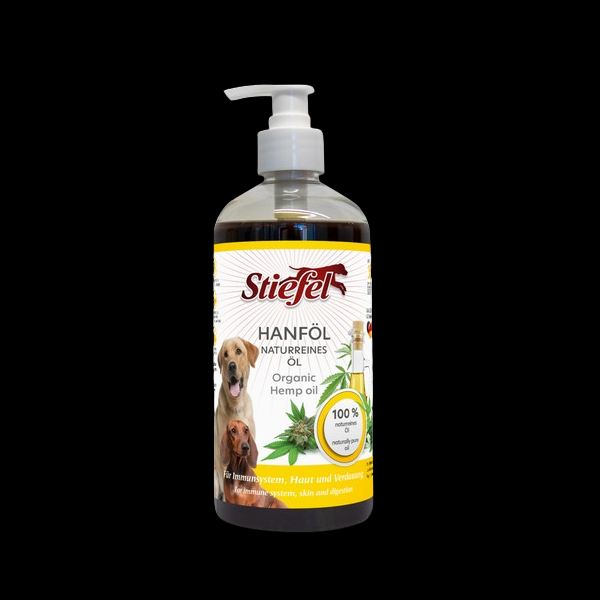 Stiefel Hund Hanföl 500 ml