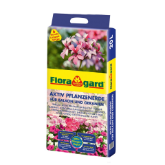 Floragard Aktiv Pflanzenerde f&uuml;r Balkon und Geranien Vorteilspack 50 L