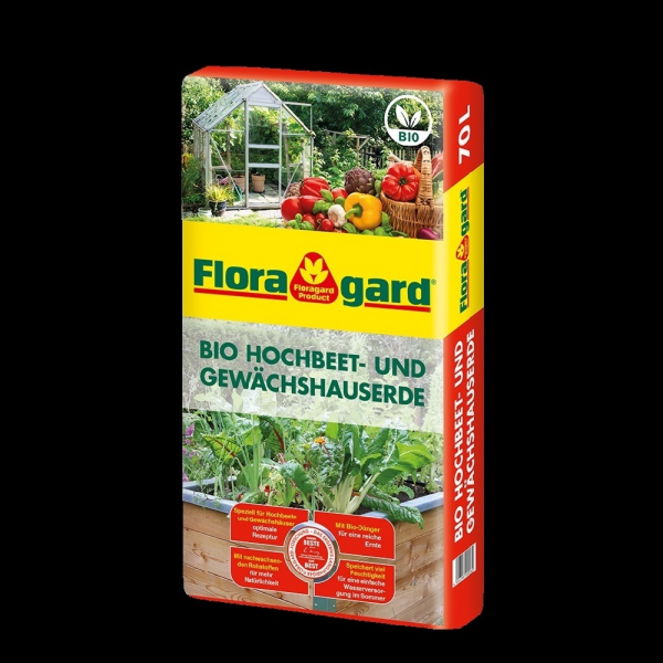 Floragard Bio Hochbeet- und Gewächshauserde 70 L