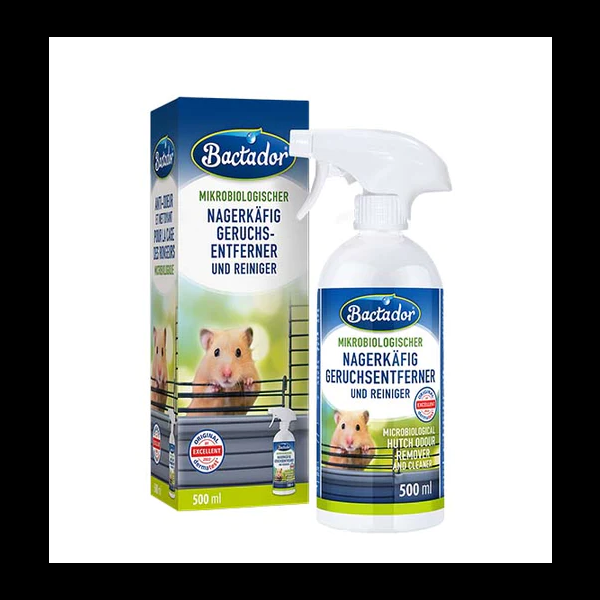 Bactador NAGERKÄFIG Geruchsentferner und Reiniger 500 ml