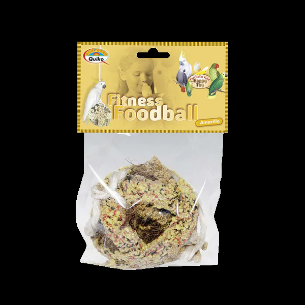 Quiko Fitness Foodball AMARILLO 100 g für Ziervögel