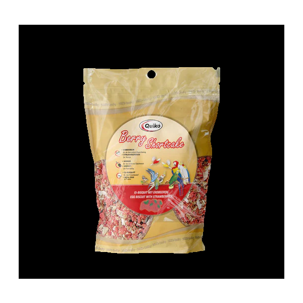 Quiko Erdbeer-Bisquit f&uuml;r V&ouml;gel 125 g