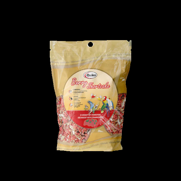 Quiko Erdbeer-Bisquit für Vögel 125 g