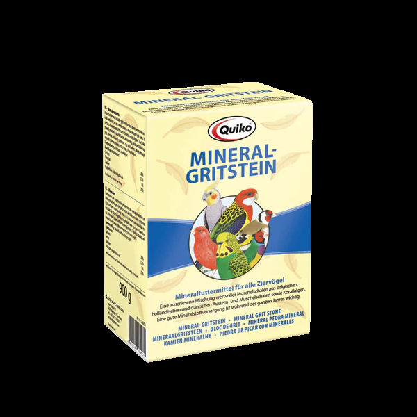 Quiko Mineralgritstein für ZIERVÖGEL 900 g