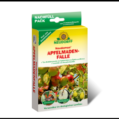 SET Neudorff Neudomon ApfelmadenFalle KOMPLETT-SET + 2 NACHFÜLLPACKS
