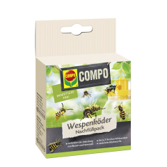SET Compo Wespen-Falle N + 1 Wespenfallen Köder Nachfüllpack
