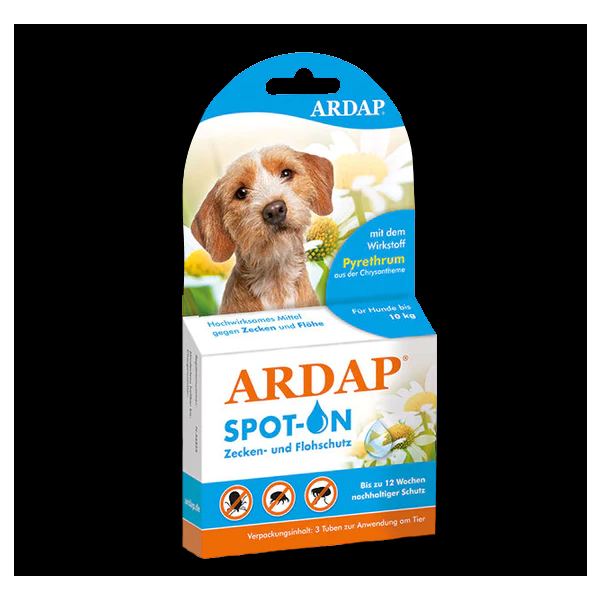 Ardap Spot-On f&uuml;r Hunde bis 10 kg