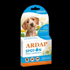 Ardap Spot-On f&uuml;r Hunde bis 10 kg