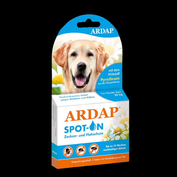 Ardap Spot-On f&uuml;r Hunde &uuml;ber 25 kg