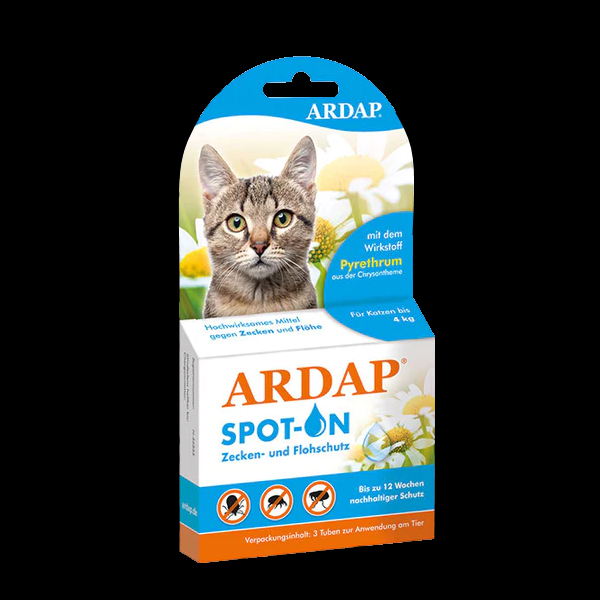 Ardap Spot-On für Katzen bis 4 kg