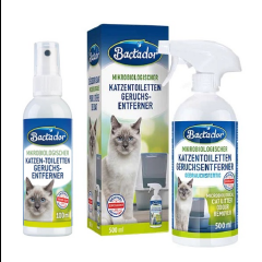 Bactador KATZENTOILETTEN Geruchsentferner