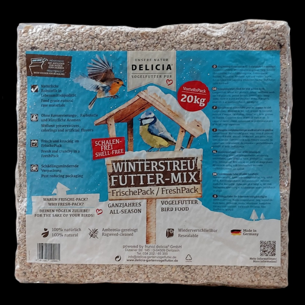 Delicia WINTERSTREU Futter-Mix 20 kg