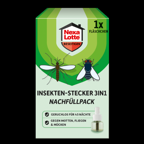 Nexa Lotte Insekten-Stecker 3in1 NACHFÜLLPACK