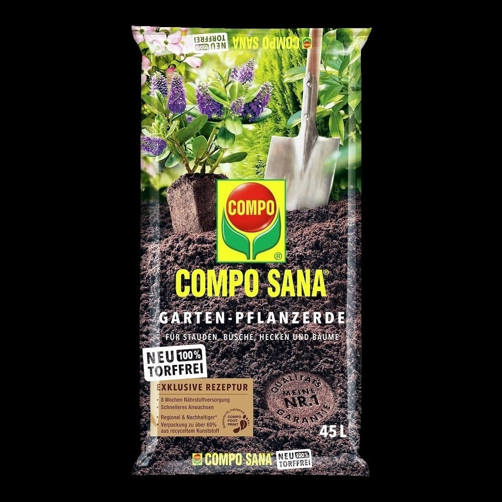 Compo Sana Qualitätsblumenerde Angebot bei V-Baumarkt