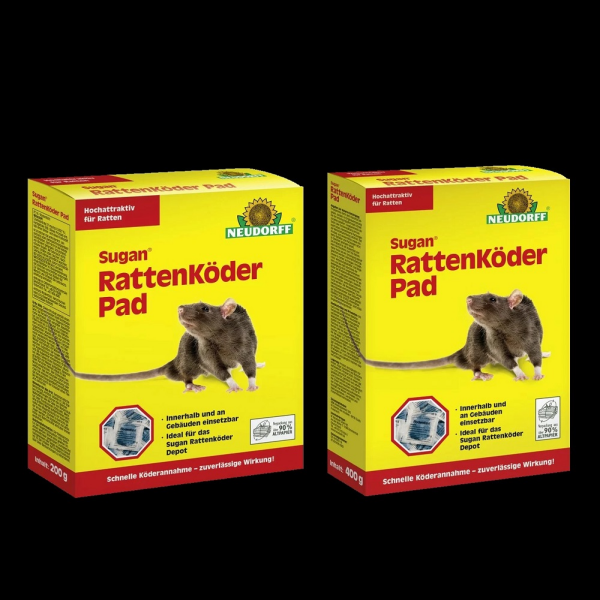 Neudorff Sugan Rattenköder Pad