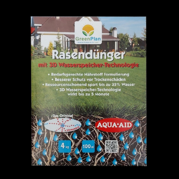 GreenPlan RASEND&Uuml;NGER mit 3D Wasserspeicher 4 kg