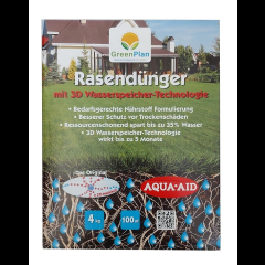 GreenPlan RASEND&Uuml;NGER mit 3D Wasserspeicher 4 kg