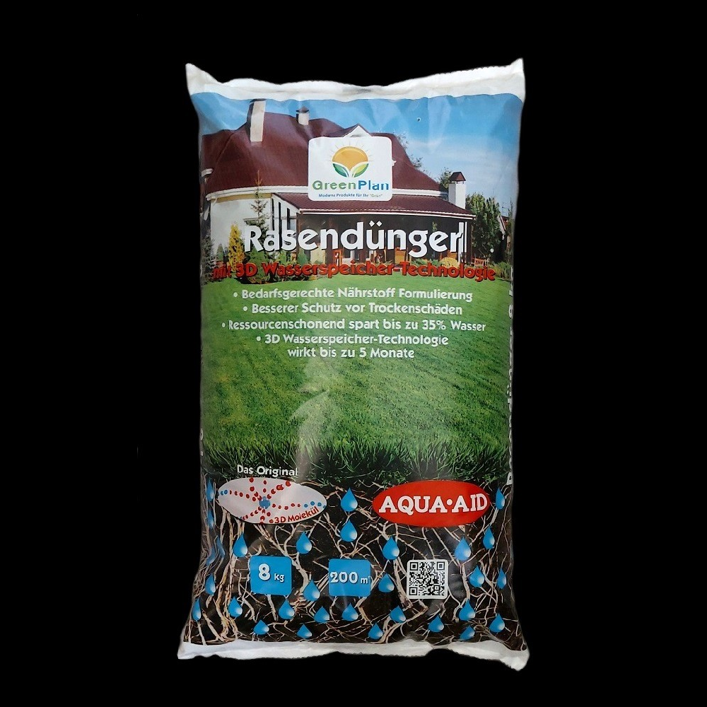 GreenPlan RASENDNGER mit 3D Wasserspeicher 8 kg, 46,55
