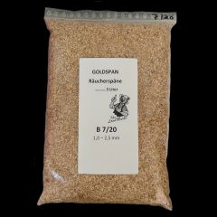 Goldspan smoke R&auml;ucherspan B 7/20, 1,0-2,5 mm 3 L