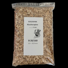 Goldspan smoke R&auml;ucherspan B 20/160, 3,0-10,0 mm 3 L