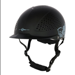 Covalliero Reithelm Beauty 2.0 schwarz 48-51 cm