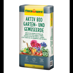 Floragard Aktiv Bio Garten- und Gem&uuml;seerde 50 L