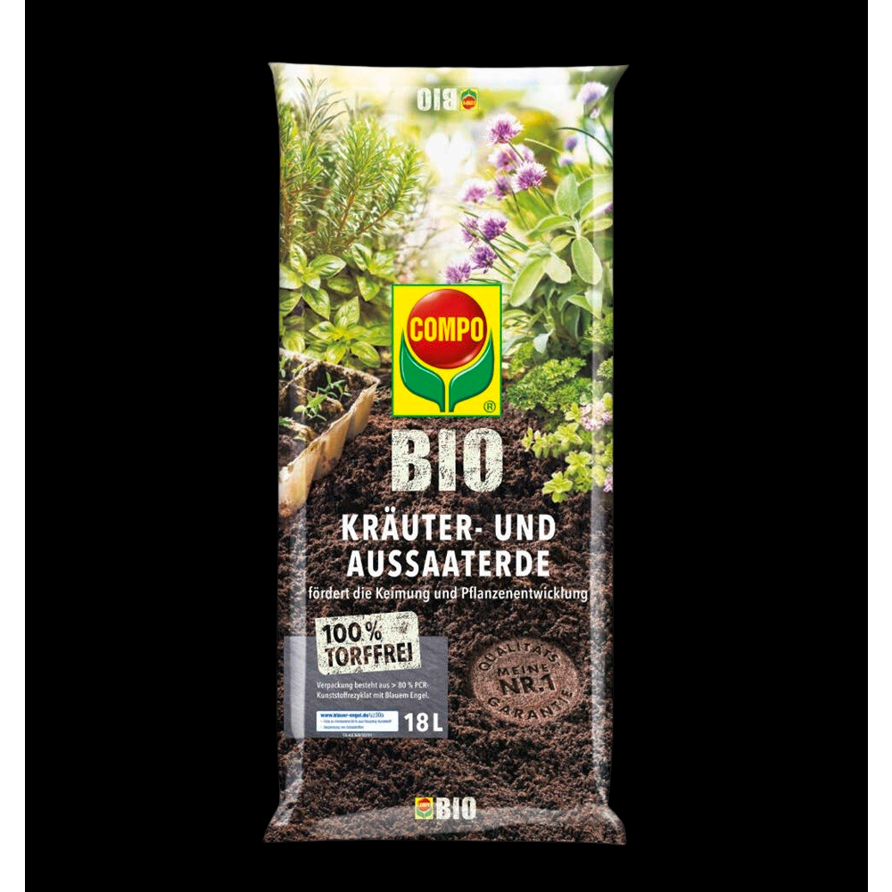 Compo BIO Kräuter- und Aussaaterde, 14,54