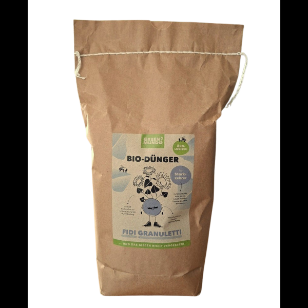 Green Mundo Fidi Granuletti BIO-Dnger fr Starkzehrer 2500 g