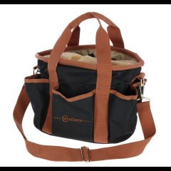Kerbl Covalliero Putztasche schwarz/cognac
