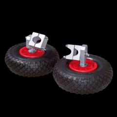 Kerbl St&uuml;tzr&auml;der f&uuml;r Schubkarre,...