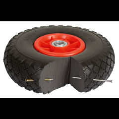 Kerbl St&uuml;tzr&auml;der f&uuml;r Schubkarre,...