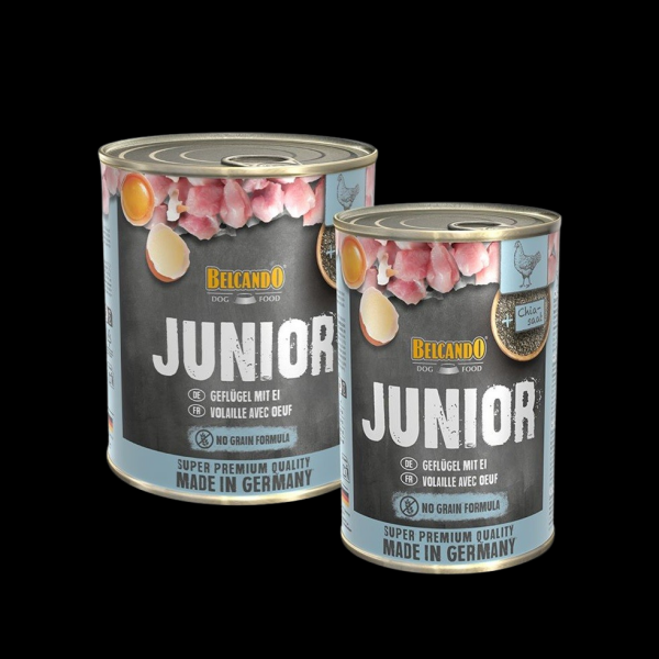 Belcando JUNIOR Geflügel mit Ei