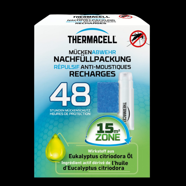 Thermacell Mückenabwehr Nachfüllpackung 48 Stunden 15 m²