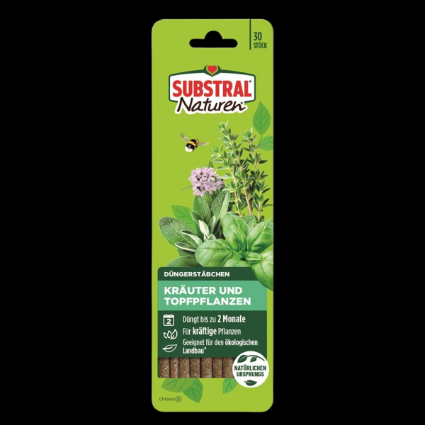 Substral Naturen Düngerstäbchen Kräuter und Topfpflanzen