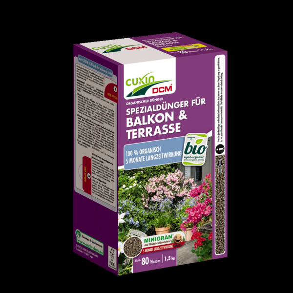 Cuxin DCM Spezialdünger für Balkon & Terrasse