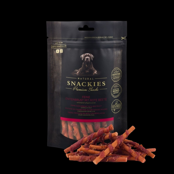 SNACKIES Feine Entenbrust mit Rote Bete