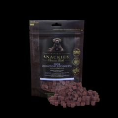 SNACKIES Feine Straussenfleischw&uuml;rfel