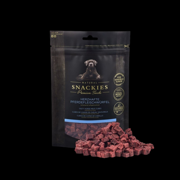 SNACKIES Herzhafte Pferdefleischwürfel