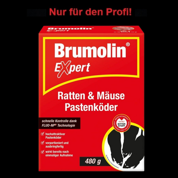 Brumolin Expert Ratten & Mäuse Pastenköder