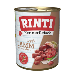 6 x Rinti Kennerfleisch mit LAMM 800 g