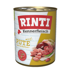 6 x Rinti Kennerfleisch mit PUTE 800 g