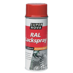Supernova Hochglanzlackspray RAL 1021 RAPSGELB 400 ml