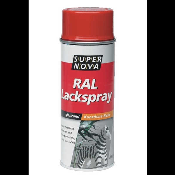Supernova Hochglanzlackspray RAL 7001 SILBERGRAU 400 ml